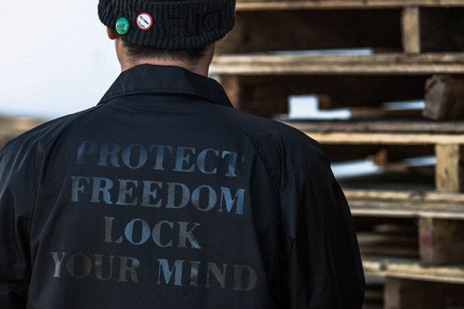 Image of RVCA x FUCT「Protect Freedom」聯名系列