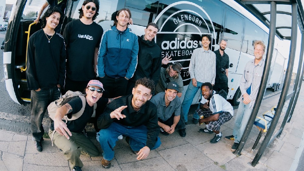 adidas全明星滑板队英国之旅